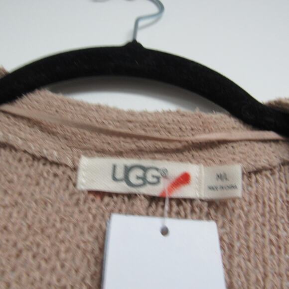 UGG Kennedy Sun Tan Poncho Size M/L NEW - Picture 2 of 7